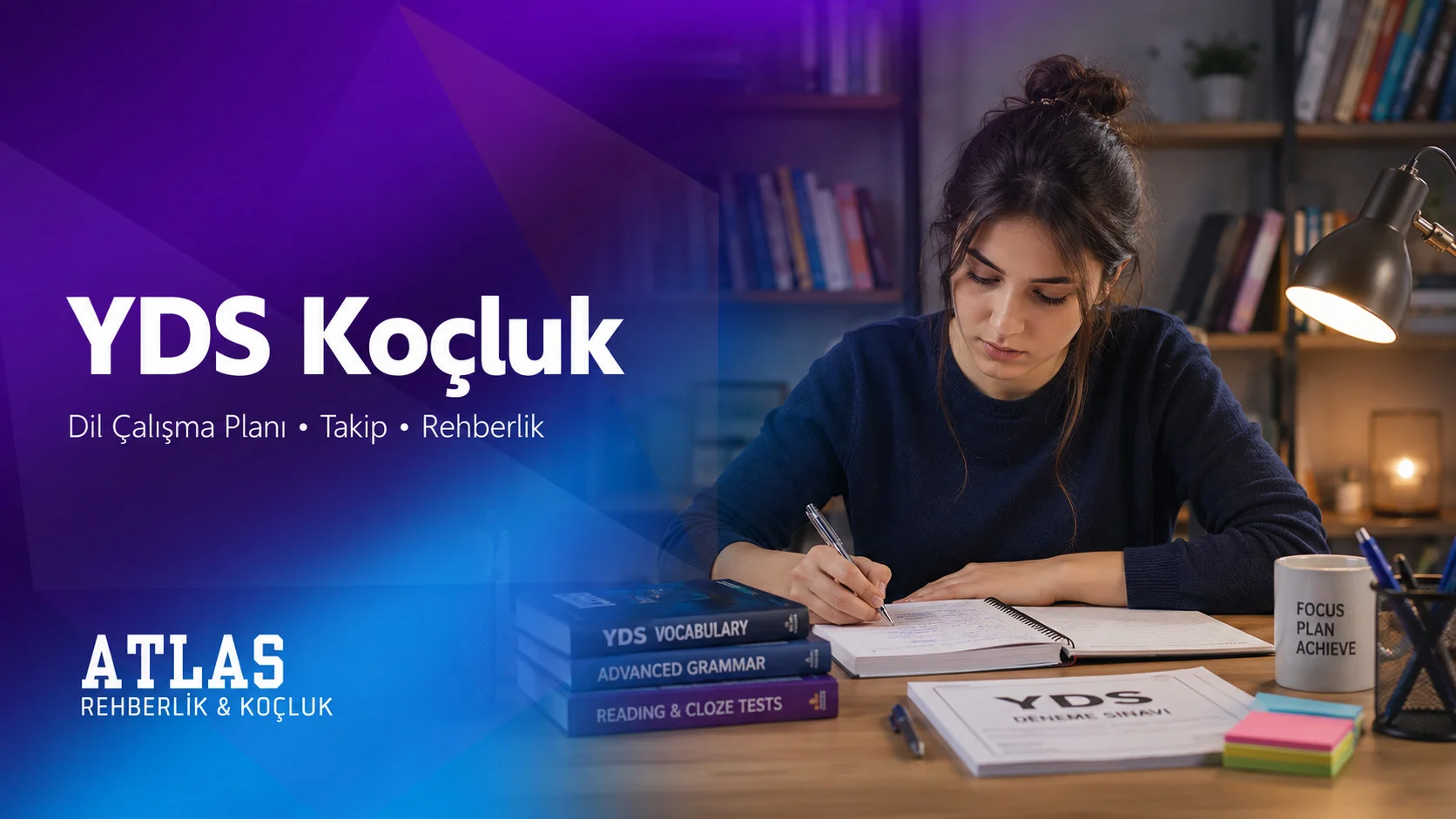 YDS Koçluk - Atlas Rehberlik birebir online koçluk paketi