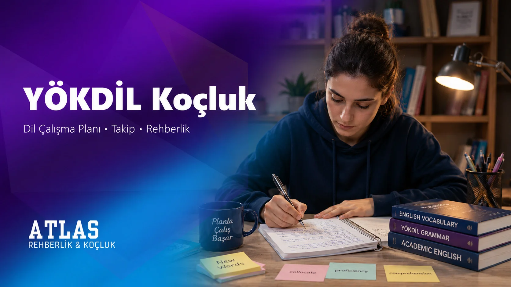 YÖKDİL Koçluk - Atlas Rehberlik birebir online koçluk paketi