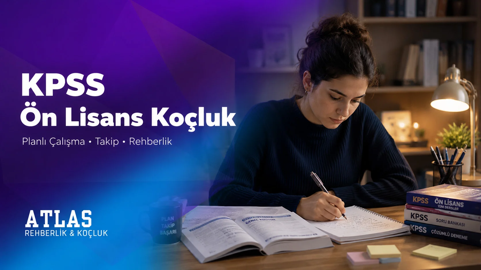 KPSS Ön Lisans Koçluk - Atlas Rehberlik birebir online koçluk paketi