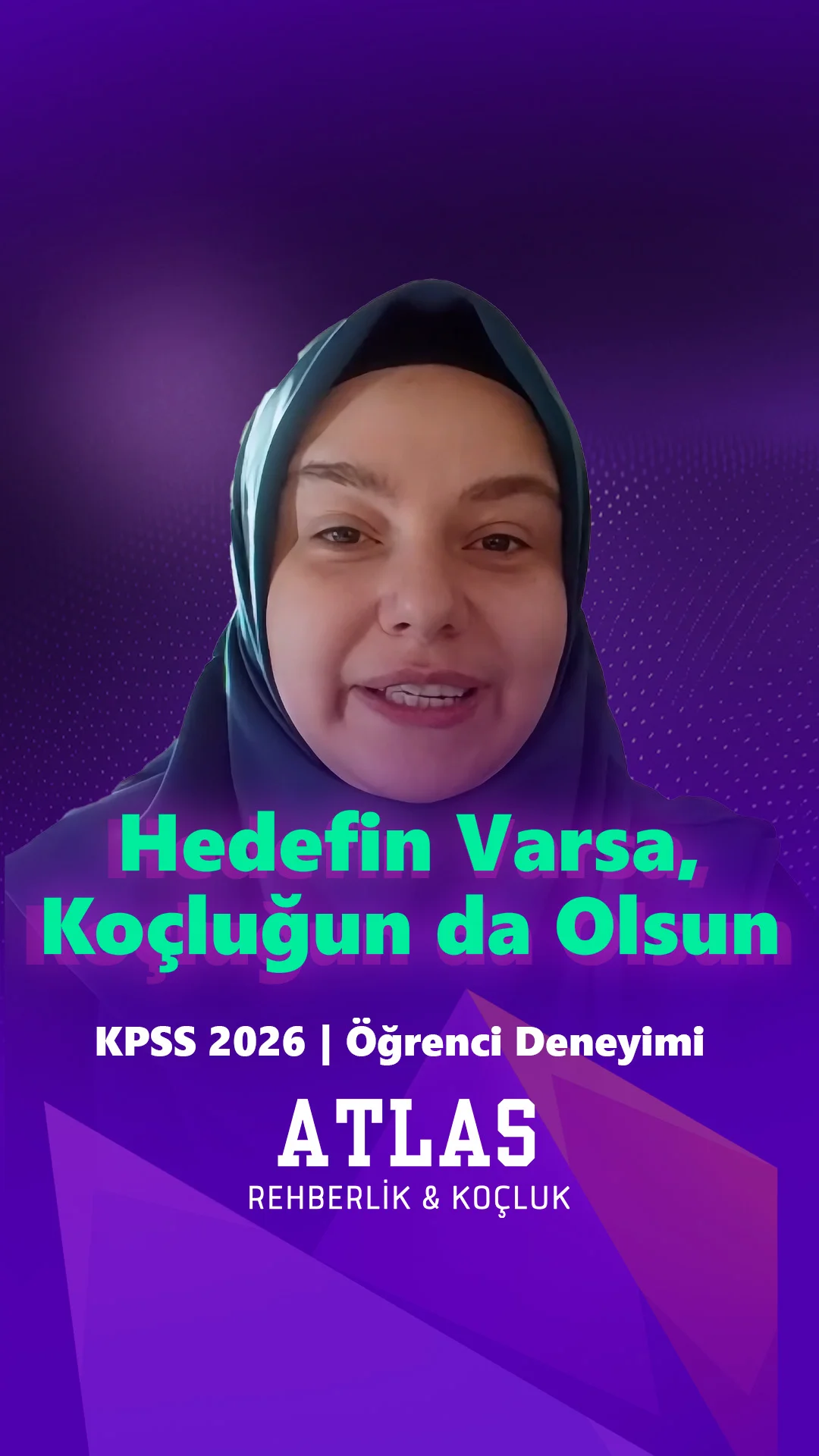 Meltem - KPSS başarı hikayesi, Atlas Rehberlik koçluk öğrencisi