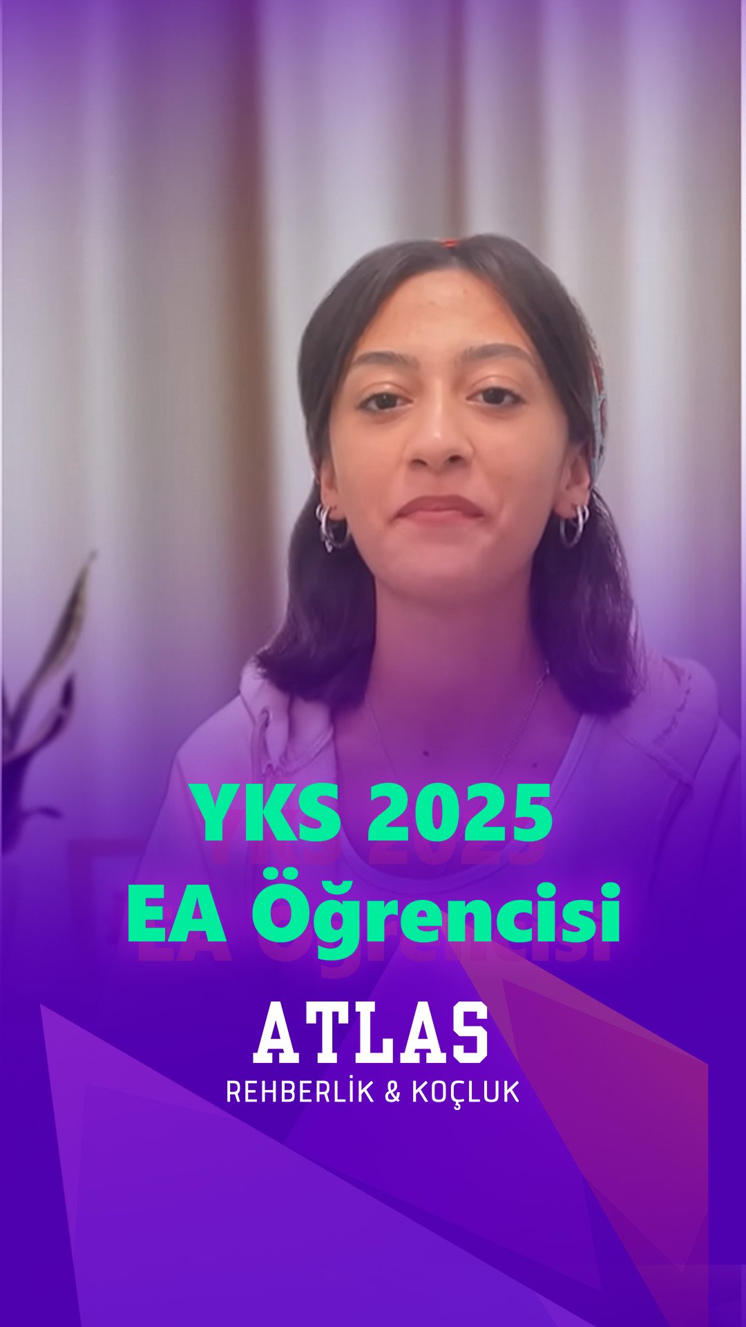 Azra - YKS Eşit Ağırlık başarı hikayesi, Atlas Rehberlik koçluk öğrencisi