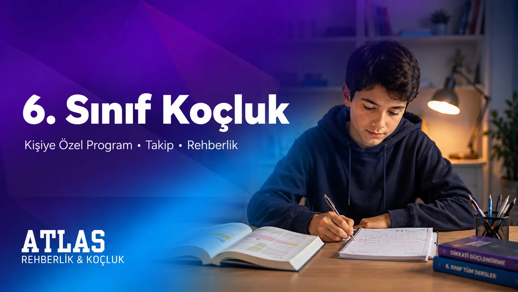 6.Sınıf Koçluk - Atlas Rehberlik birebir online koçluk paketi