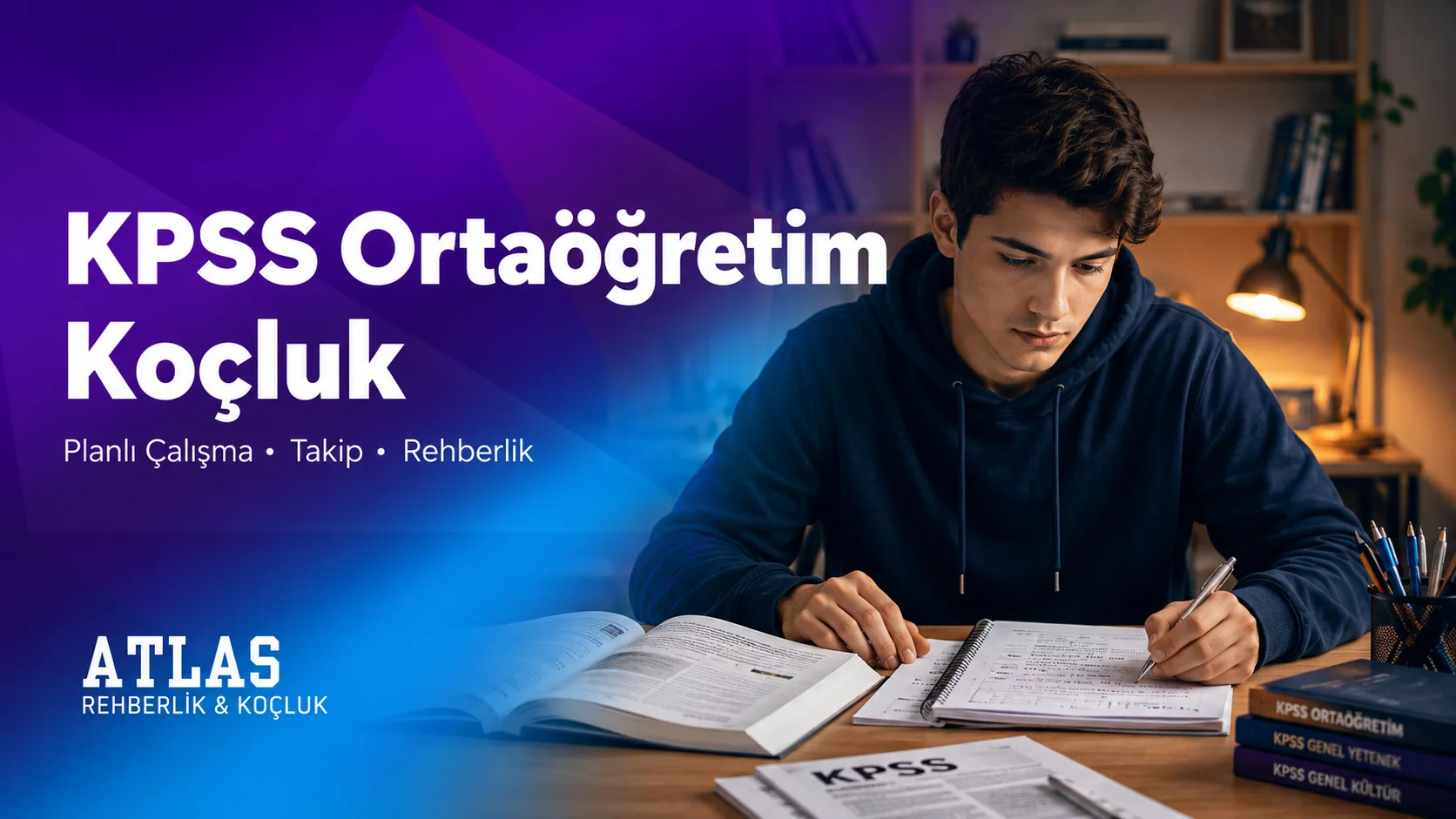 KPSS Ortaöğretim Koçluk - Atlas Rehberlik birebir online koçluk paketi