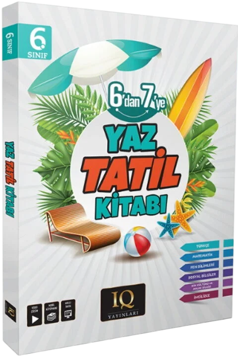 IQ Yayınları 6'dan 7'ye Yaz Tatil Kitabı